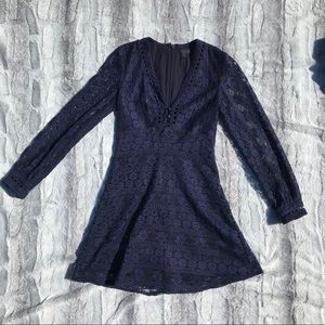 Blue dress